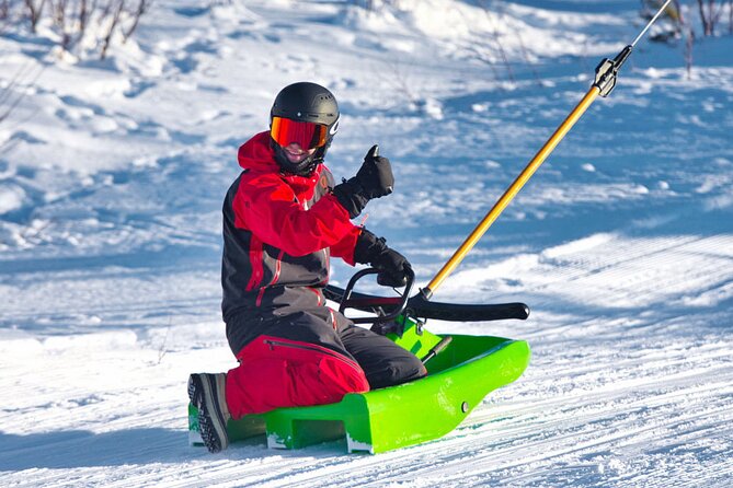 2-Hour Racing Toboggan at Dagali Fjellpark near Geilo in Norway - The 1.85-kilometer run at Dagali Ski Center