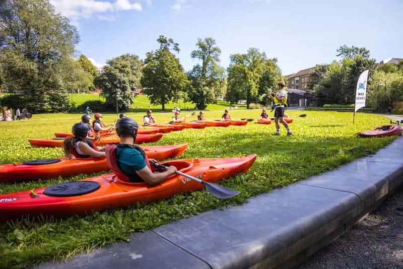 Akerselva River: Urban Paddling Adventure Kayak Tour - Starting at Nedre Foss park