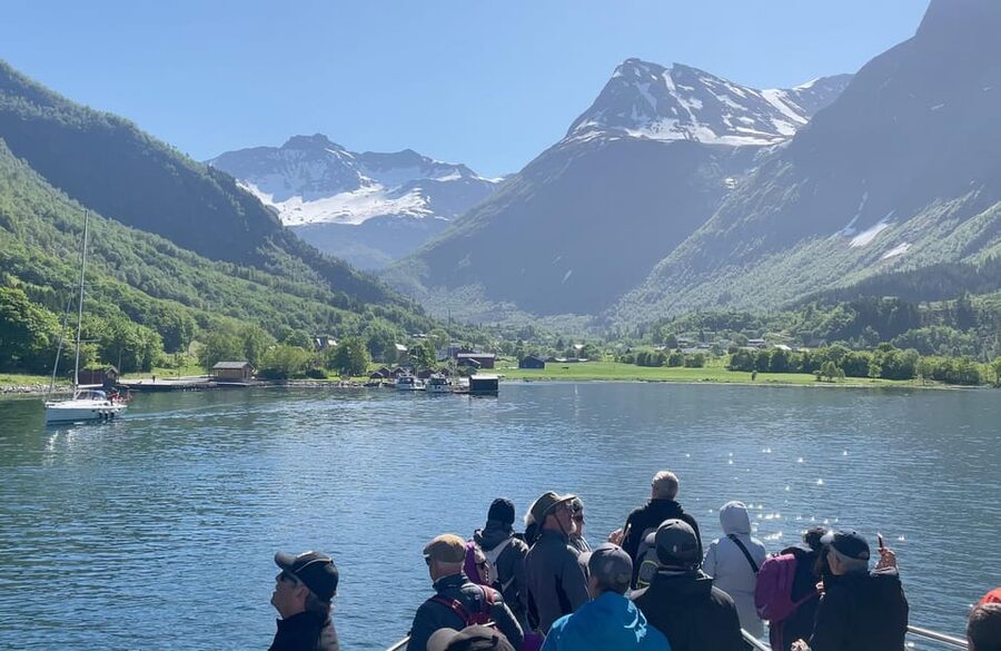 All About the Fjords, in one tour by boat & bus from Ålesund - Through Sykkylven and across Storfjord