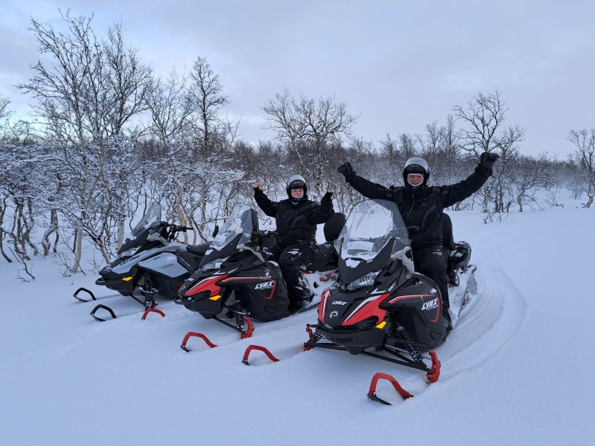 Alta: Guided Snowmobile Safari on Finnmarksvidda With Snacks - The 30-minute ride to the snowmobiles