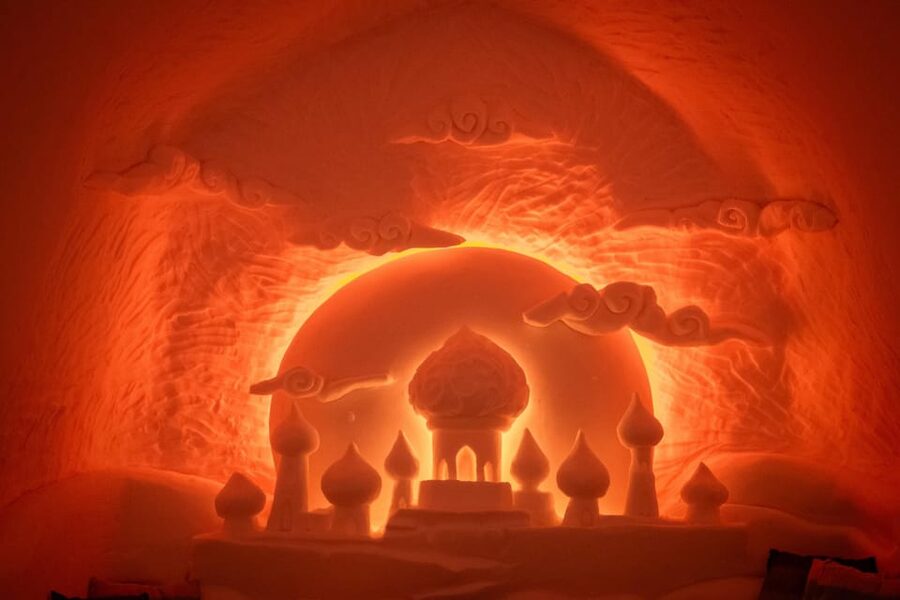 Alta: Igloo Ice Hotel and Hiking to the Frozen Waterfall. - Hand-carved rooms and a hotel that disappears each spring