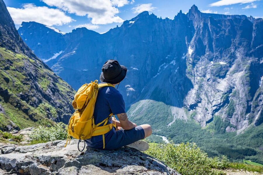 Andalsnes: Bike & Hike Adventure to Litlefjellet Summit - From Åndalsnes to the Fjord Road