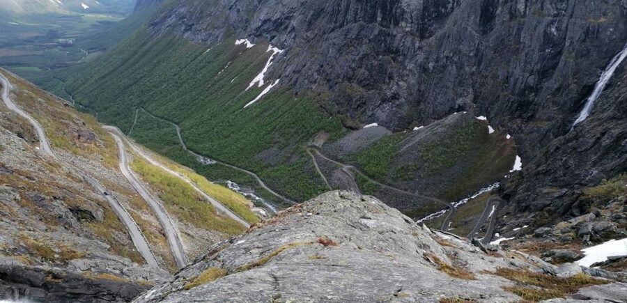 Åndalsnes - Trollstigen & Trollwall Audio Guid Bus Tour - Crossing Sogge Bridge into Isterdal Valley