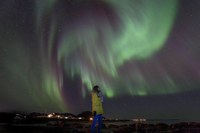 Aurora Capture with Photographer - Chasing the Aurora from Svolvaer
