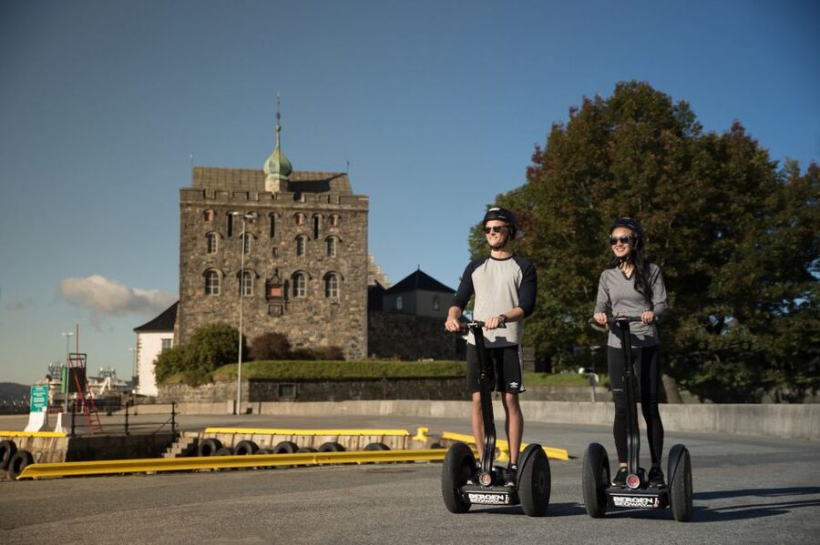 Bergen: 2 Hour Segway Tour - Fjellveien and Bergen from above