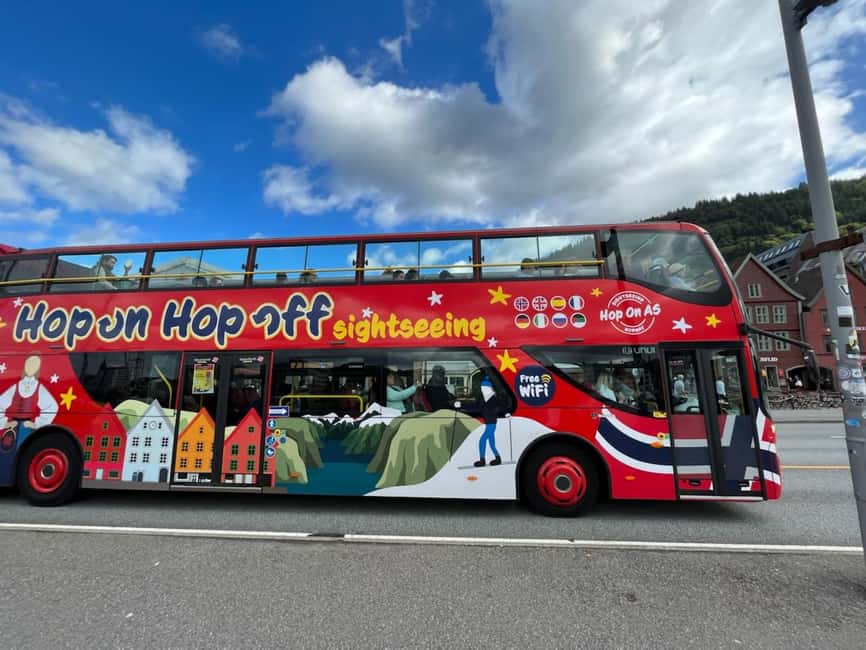 Bergen: 24-Hour Hop-On Hop-Off Bus Ticket - Key points to know before you ride