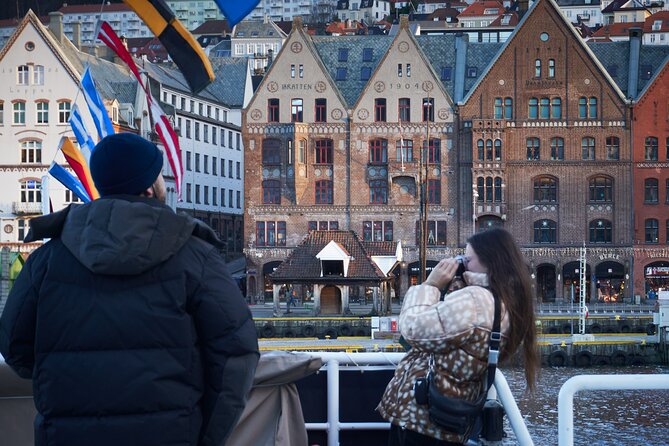 Bergen City Cruise - Bryggen and Bergenhus Fortress from the water