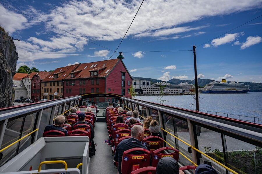Bergen: City Sightseeing Hop-On Hop-Off Bus Tour - Stop 7: The National Stage