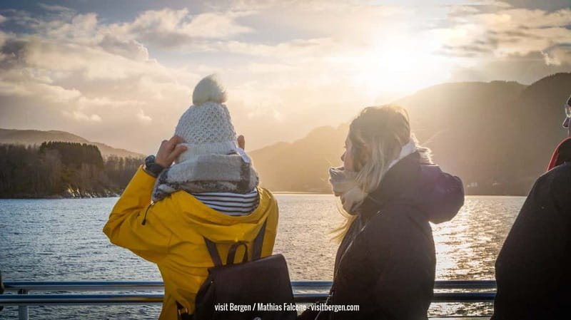 Bergen: Mostraumen Fjord & Waterfall Cruise - Reaching the narrow Mostraumen strait