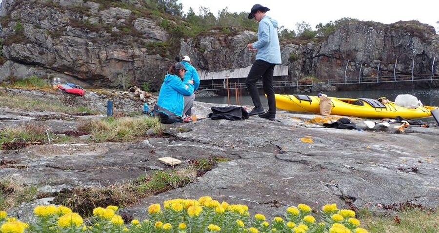 Bergen: Øygarden Islets Guided Kayaking Tour - Getting comfortable in the double kayaks