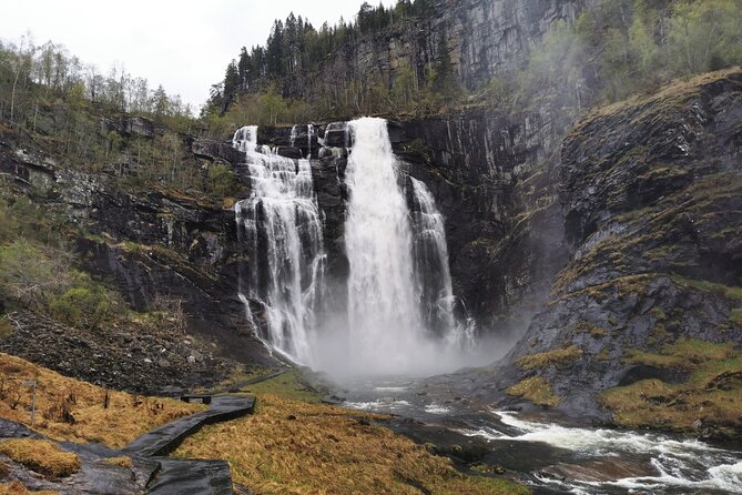 Bergen : Private Waterfalls and Wonders Tour in Norway - Vossevangen gives you a calm first stop