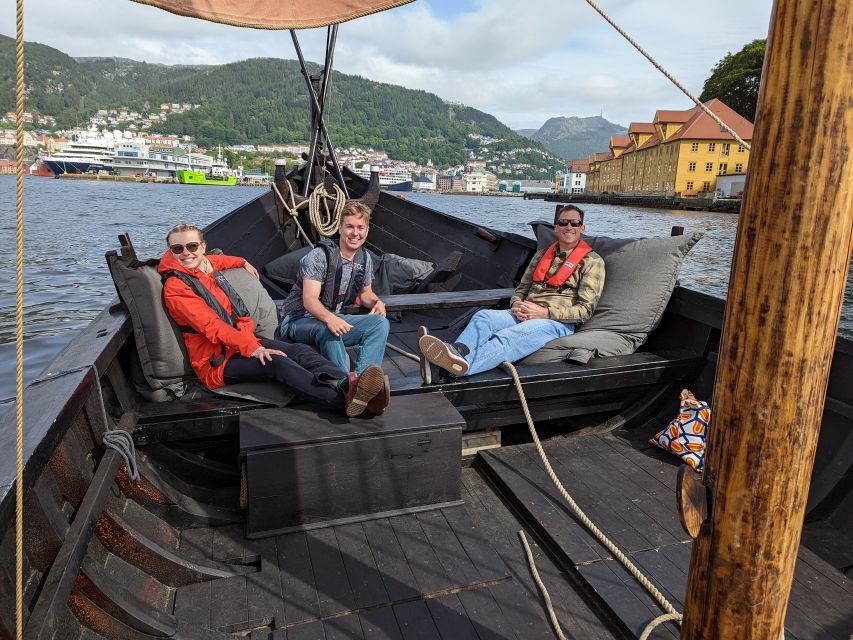 Bergen: Viking Ship Sailing Experience and Sightseeing Trip - Bergen’s waterfront from a lower, quieter angle