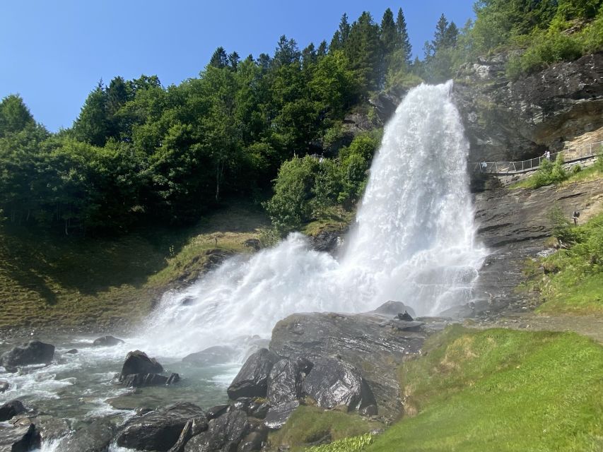 Bergen: Waterfalls of Hardangerfjord Shore Excursion - Hardangerfjord, orchards, and old rock carvings