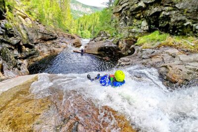 Canyoning Adventure in Hidden Mountain Rapids near Geilo