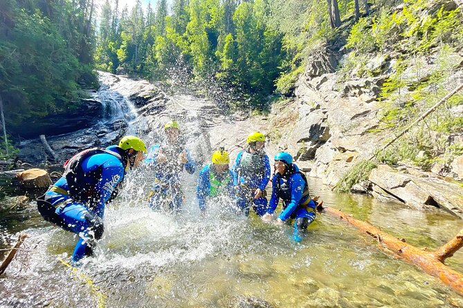Canyoning Adventure in Hidden Mountain Rapids near Geilo - A 145-meter descent over 1,200 meters
