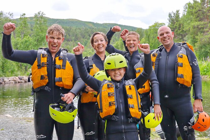 Child Appropriate Family Rafting in Dagali near Geilo, Norway - A gentle introduction to white-water rafting near Geilo