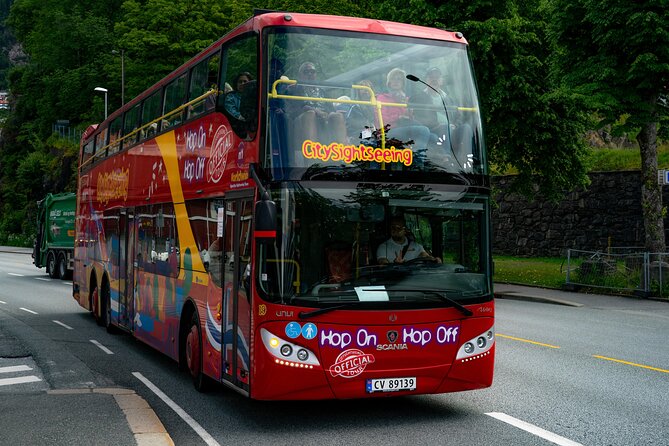 City Sightseeing Bergen Hop-On Hop-Off Bus Tour - Stops 7 and 8 near the National Stage and Jekteviken