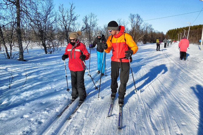 Cross-Country Ski Lesson for Beginners in Tromso - Small hills and the first real test