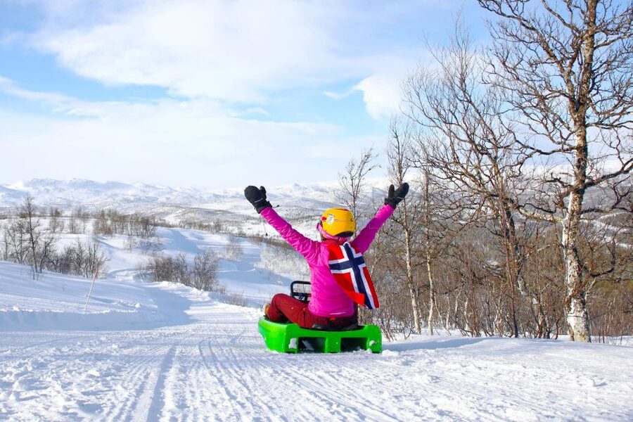 Dagali: 2-Hour Racing Toboggan Adventure - A long Norwegian run with a simple goal