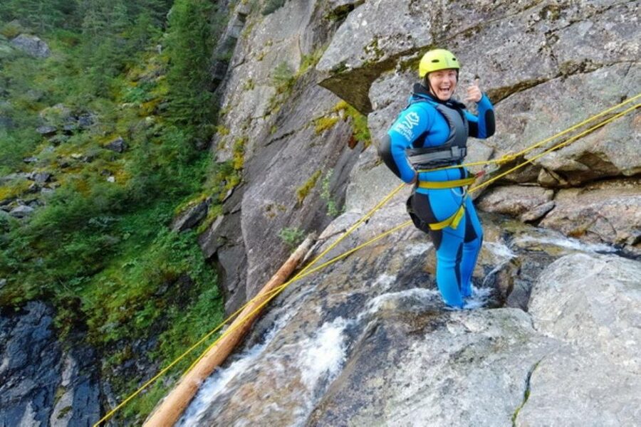 Dagali: Extreme Canyoning Experience - Guides who help with nerves and technique