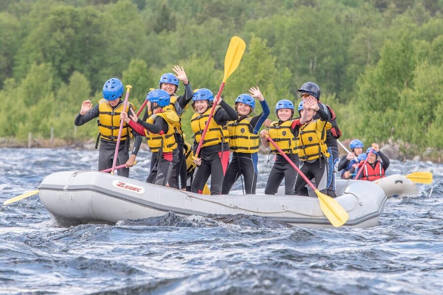 Dagali/Geilo: Family-Friendly Whitewater Rafting - level 1 - A gentle start on the Numedalslågen
