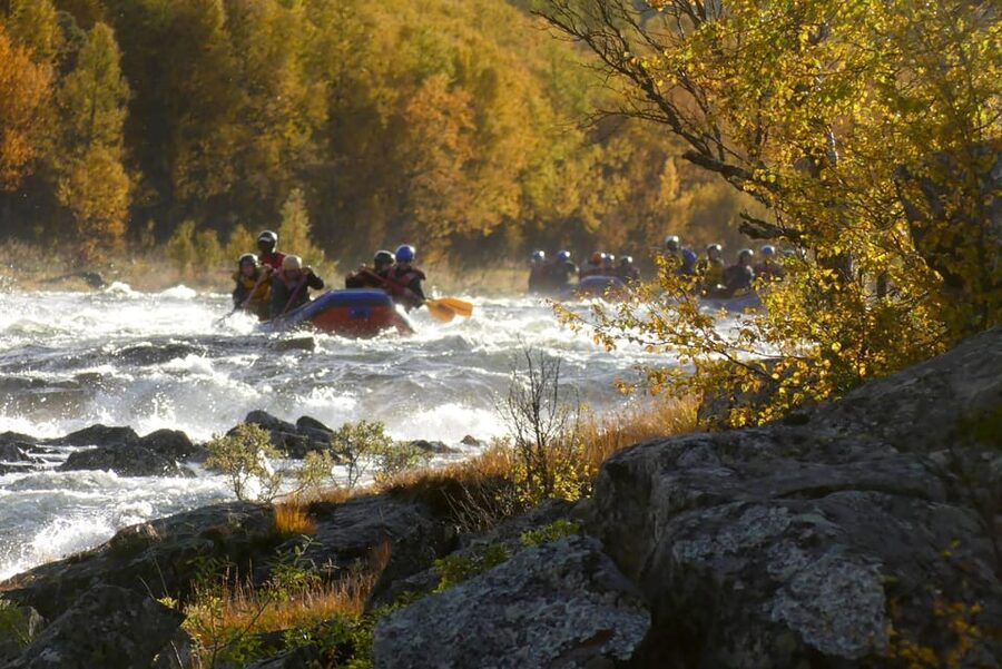 Dagali/Geilo: White Water Rafting Adventure - level 2 - The 15-minute ride to Seterdalen