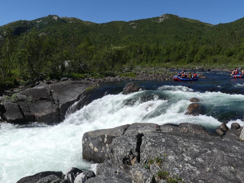 Dagali/Geilo: Wild Viking white water rafting - level 3 - Mountain scenery between the rapids
