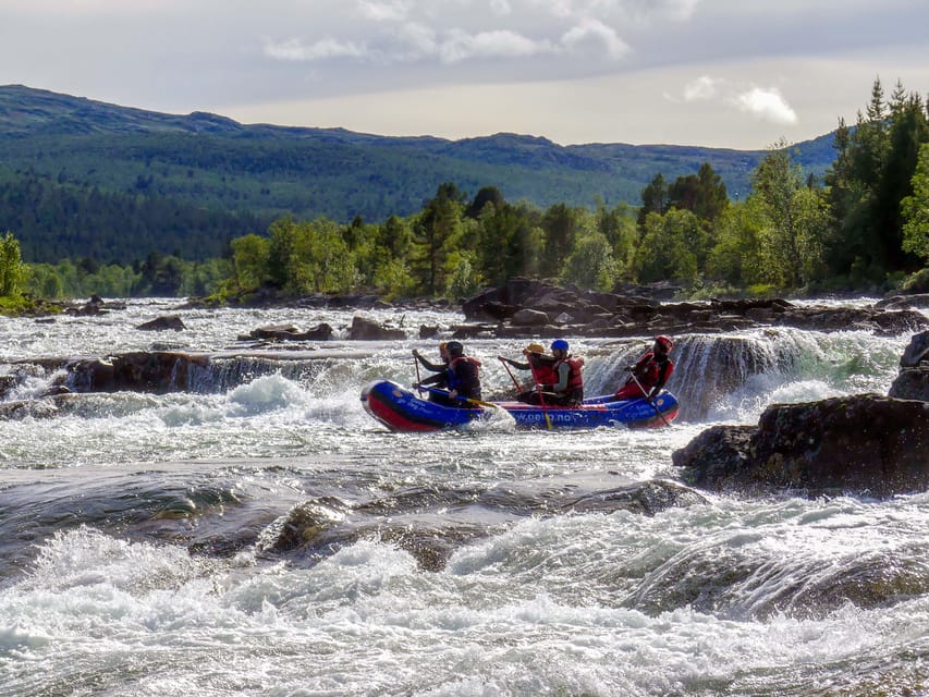 Dagali/Geilo: Wild Viking white water rafting - level 3 - Returning to the base and warming up
