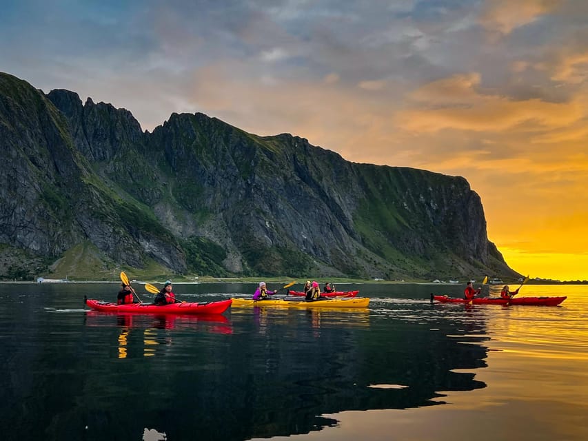 Eggum: Lofoten Islands Midnight Sun Kayak Tour - The midnight sun payoff
