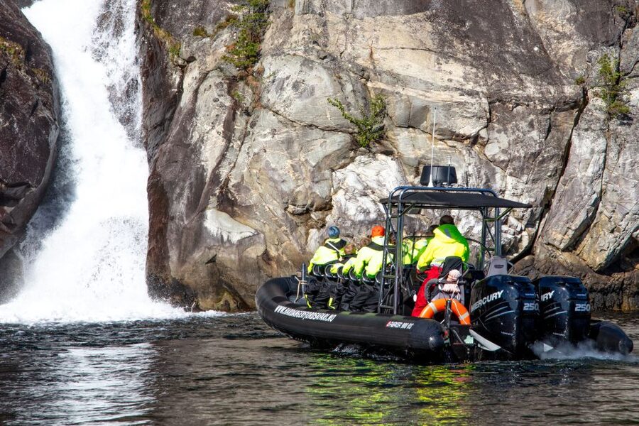 Eidfjord: 1-Hour Fjord RIB Tour - Waterfalls, wet weather, and the story behind a name