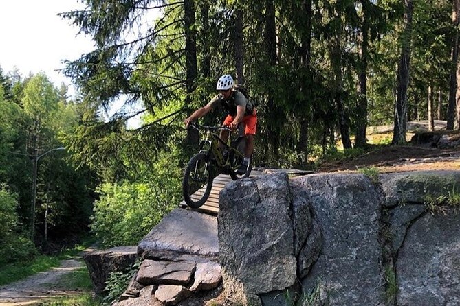 Electric Mountain Bike Rental in Oslo - Maridalsvannet Lake for a nature-focused loop