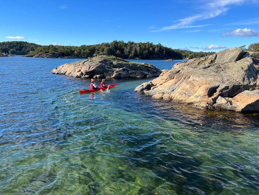 Færvik: Raet National Park Sea Kayaking Trip - St Helena, Badeholmen, and Gjessholmen Bay