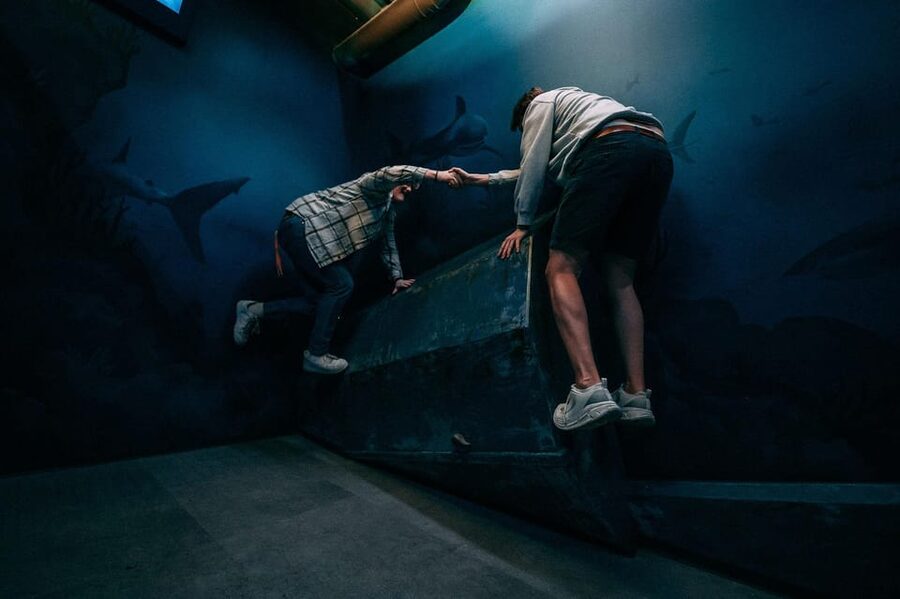 Fangene på Fortet Bergen: Prison Island Adventure Escapegame - Inside the challenge rooms