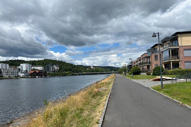 Fantastic E-bike Tour with the best views in Kristiansand - Oddernes Church and the older story of the city