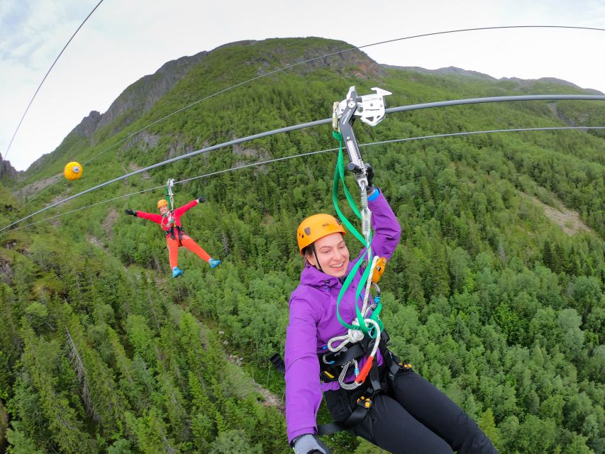 Feel the adrenaline in Mosjøen Zipline - Key points at a glance