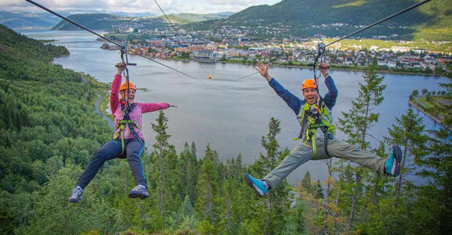 Feel the adrenaline in Mosjøen Zipline - How long should you allow?