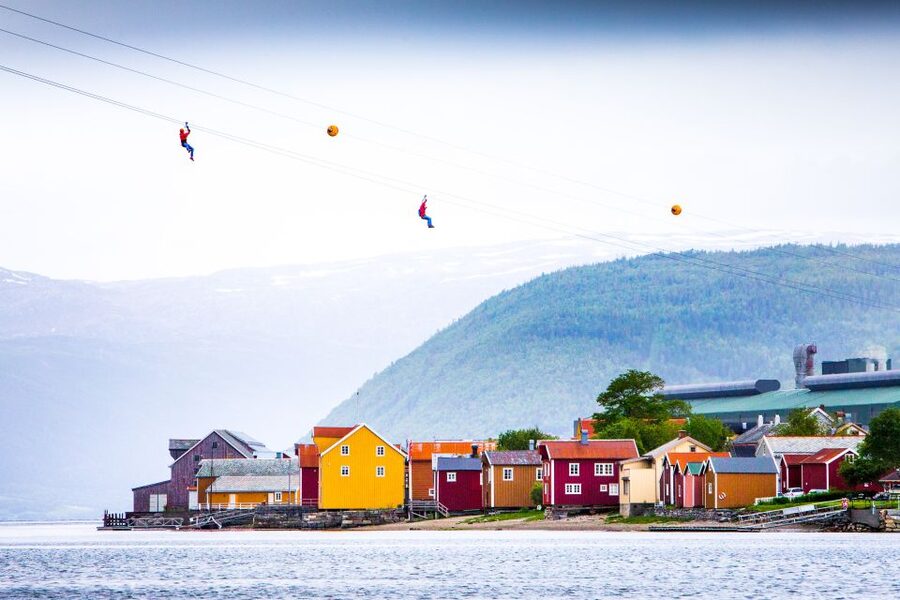 Feel the adrenaline in Mosjøen Zipline - The Sherpa Path turns the approach into part of the tour