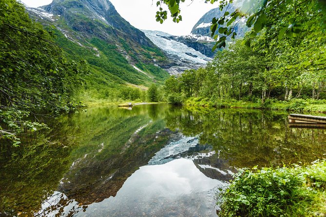 Fjord & Glacier Tour - From VOSS - The Fjærlandsfjord cruise is the scenic center