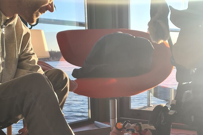Fjord Houseboat Cruise in Oslo. 100 % electric. BYO - Who will enjoy this boat most