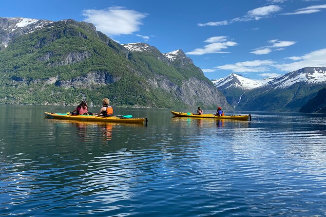 Fjord paddle in Hellesylt - Half Day Kayaking Tour - A simple plan for the day