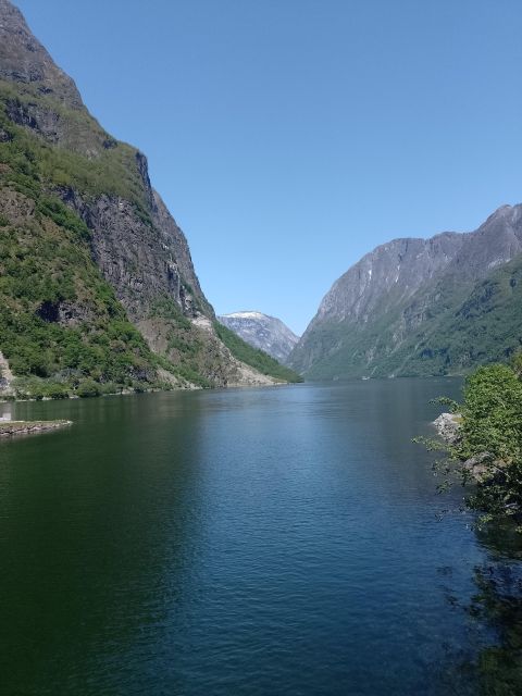 Flåm: Borgund Stave Church, Lærdal, and Stegastein Tour - From Flåm into E16’s long tunnel