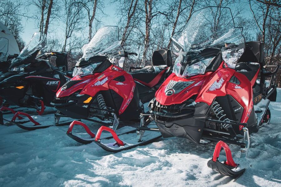 From Alta: Daytime Snowmobile Adventure - From Alta to the old lodge at Gargia Valley