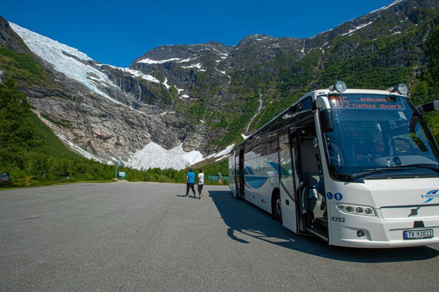 From Balestrand: Guided Fjord & Glacier Tour to Fjærland - The return to Fjærland and Balestrand