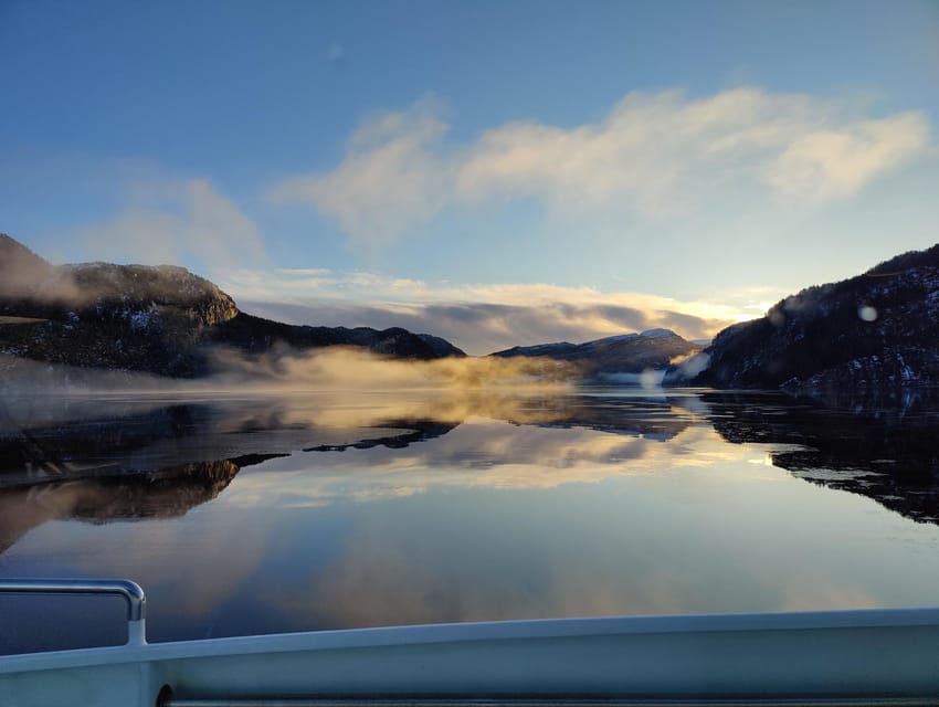 From Bergen: The Original Fjord Cruise to Mostraumen - From Bergen’s Fish Market into the Osterfjord