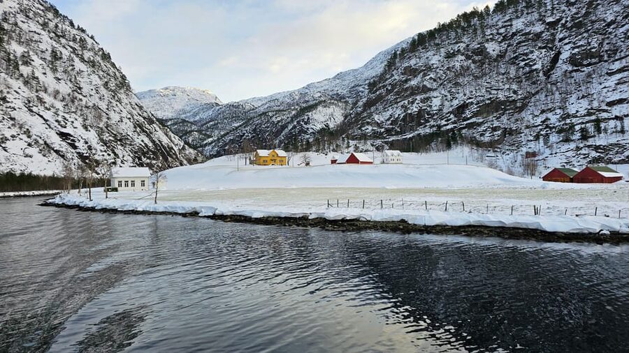 From Bergen: The Original Fjord Cruise to Mostraumen - Mostraumen and its narrow, fast-moving water