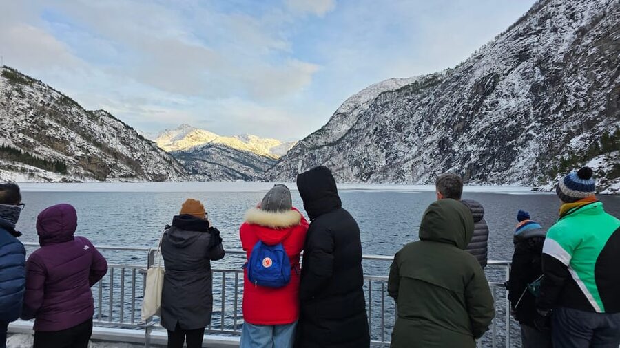 From Bergen: The Original Fjord Cruise to Mostraumen - A comfortable boat, with a few cold-weather realities