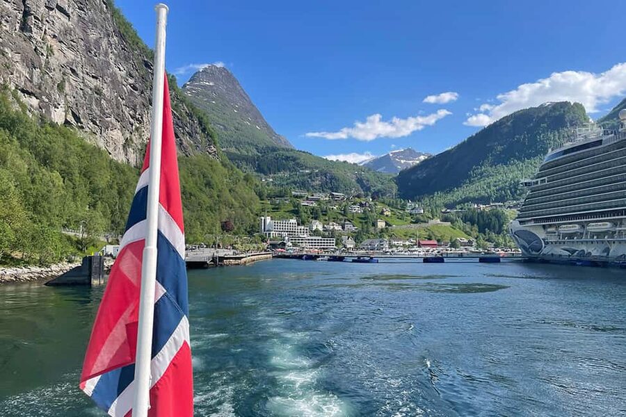From Geiranger: Geiranger Fjord Tour with Stop in Hellesylt - Waterfalls, farms, and old fjord stories
