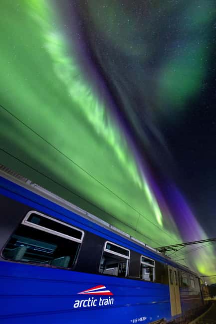 From Narvik: The Northern Lights Arctic Train Guided Tour - Riding the Ofoten railway into the Arctic night