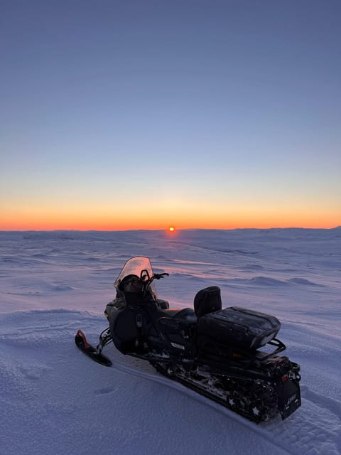 From Tromso: Arctic Wilderness Snowmobile Daytime Tour - Leaving Tromsø at 9:00