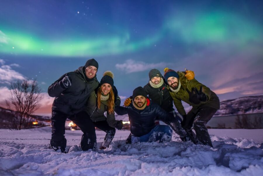 From Tromsø: Northern Lights Tour - The bonfire, hot food, and a practical way to stay warm